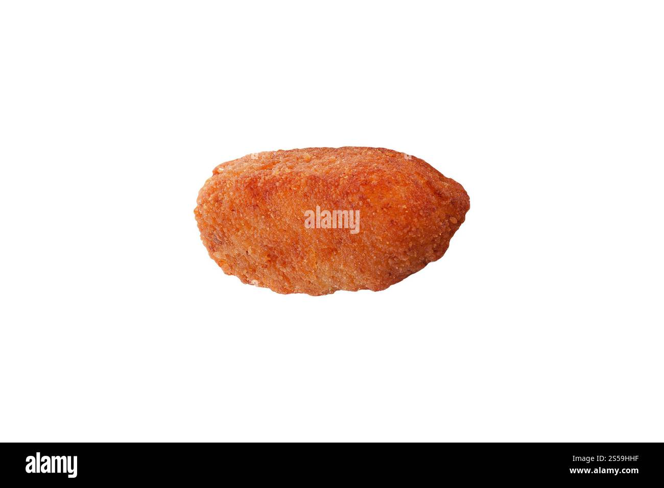 nocciolo di pollo isolato Foto Stock