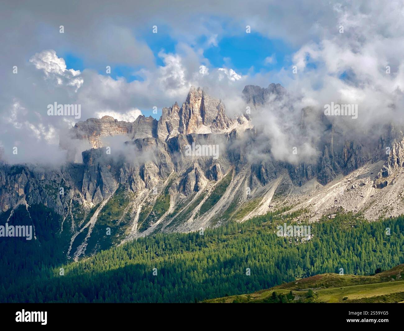 Dolomiti, Alpi Italiane Foto Stock