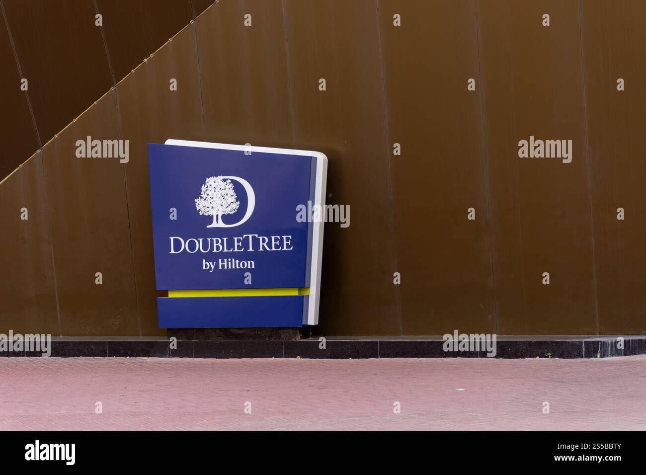 Doubletree by Hilton Hotel a Dubai, Emirati Arabi Uniti. Foto Stock