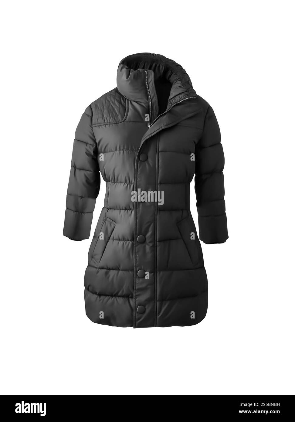 Rivestire isolata su sfondo bianco. Cappotto Foto Stock