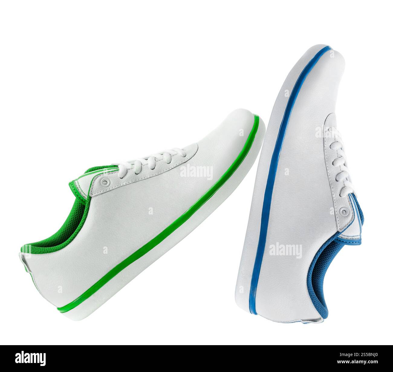 scarpa sportiva diversa per l'esercizio fisico all'aperto. scarpa sportiva diversa Foto Stock