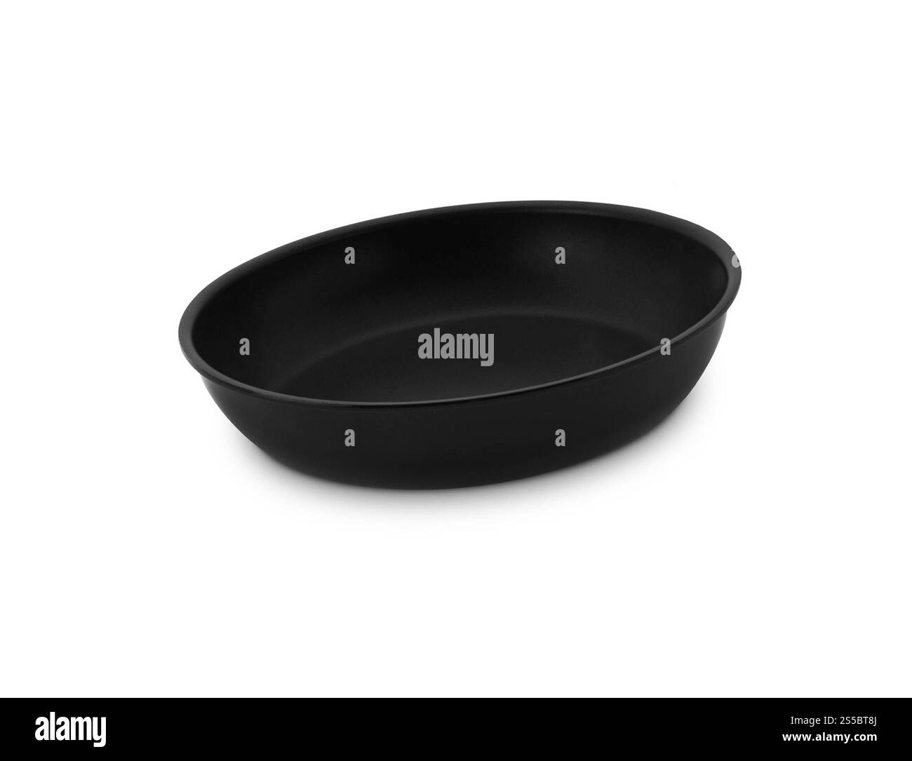 padella isolata su sfondo bianco. padella Foto Stock