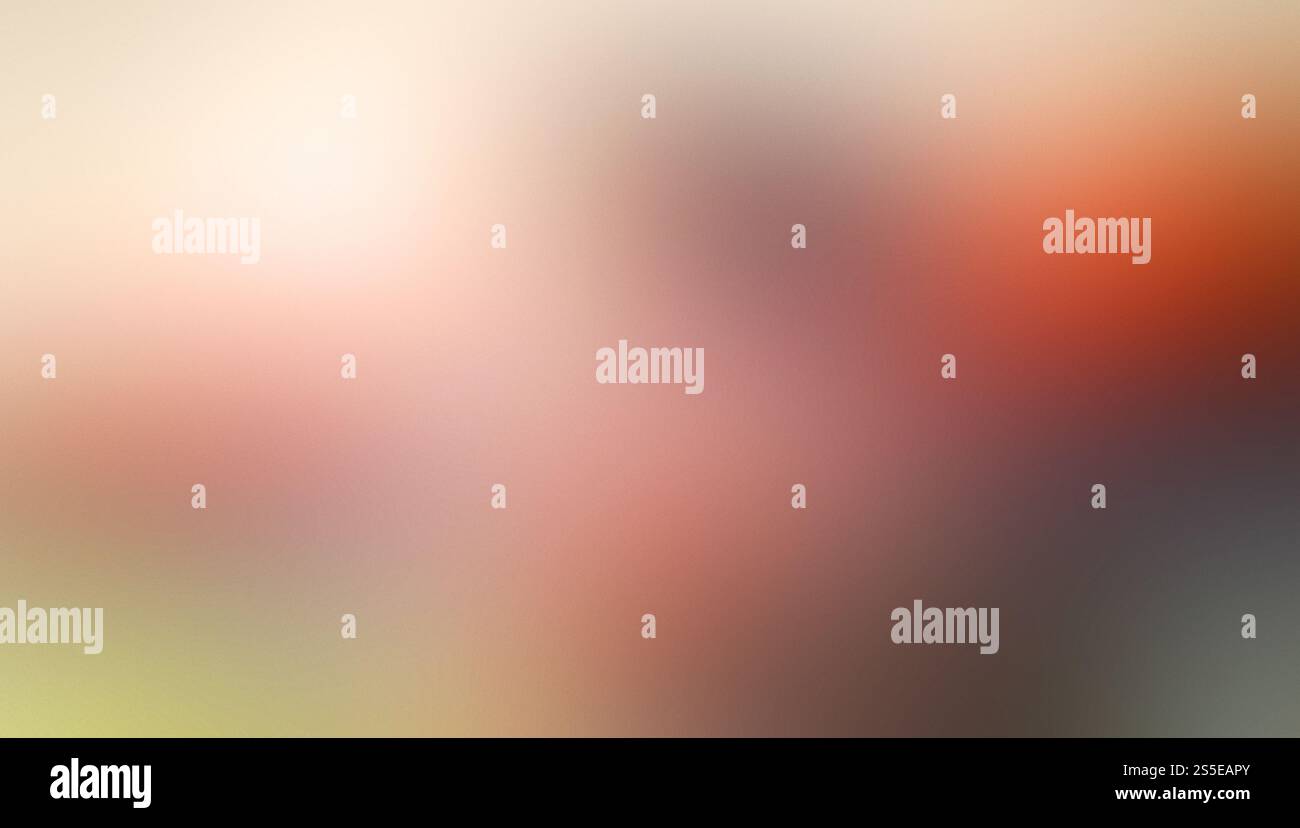 Sfondo naturale con luce soffusa e calda. Colori astratti e materia. Sfondo chiaro sfocato astratto Foto Stock