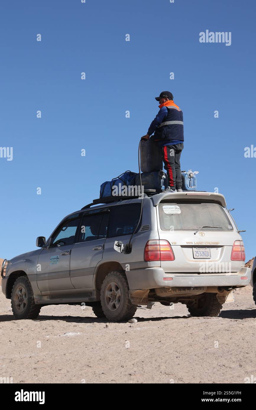 Riempimento Bolivia 4wd Foto Stock
