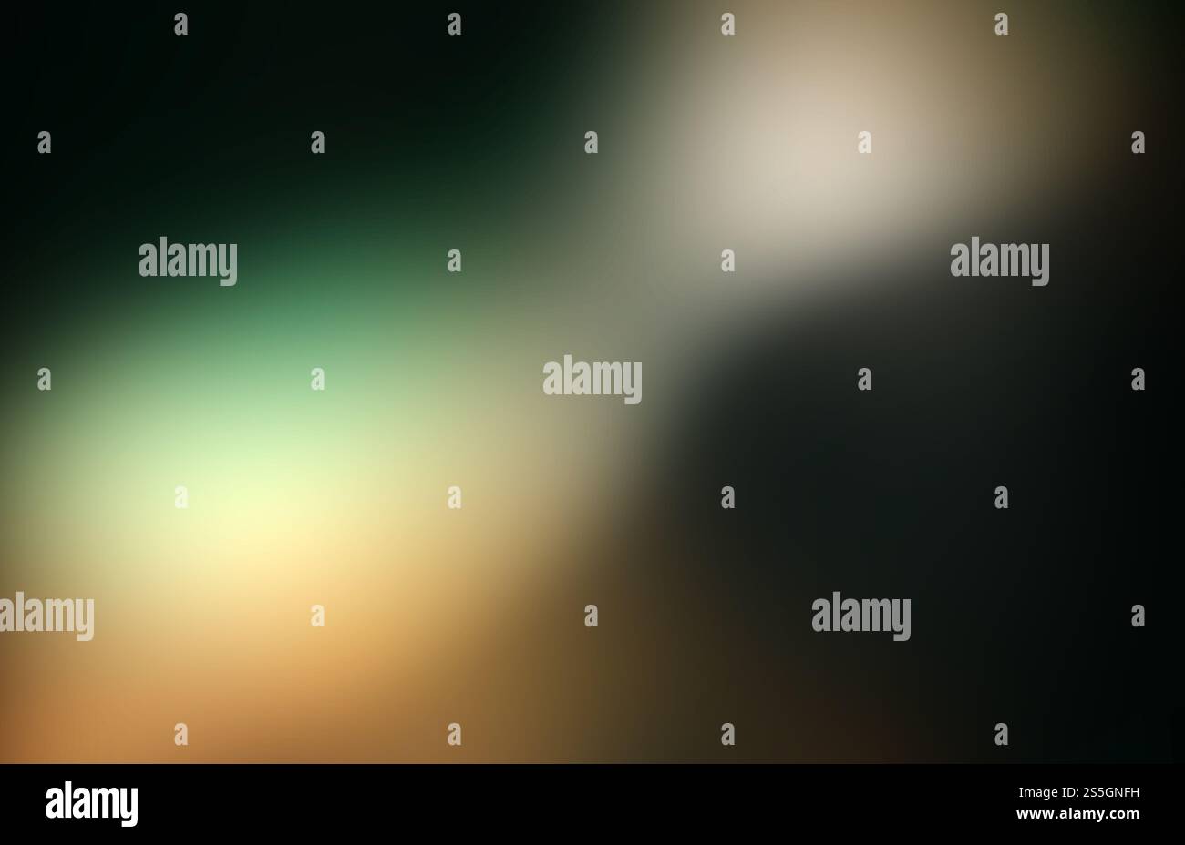 Luce sfocata su sfondo scuro. Colori astratti e materia. Chiara sfocata astratta su sfondo scuro Foto Stock