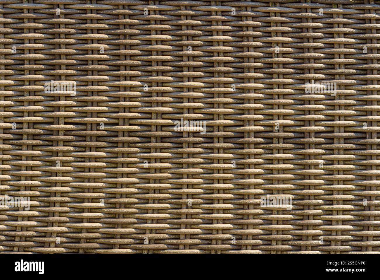 consistenza di un cestello di vimini Foto Stock