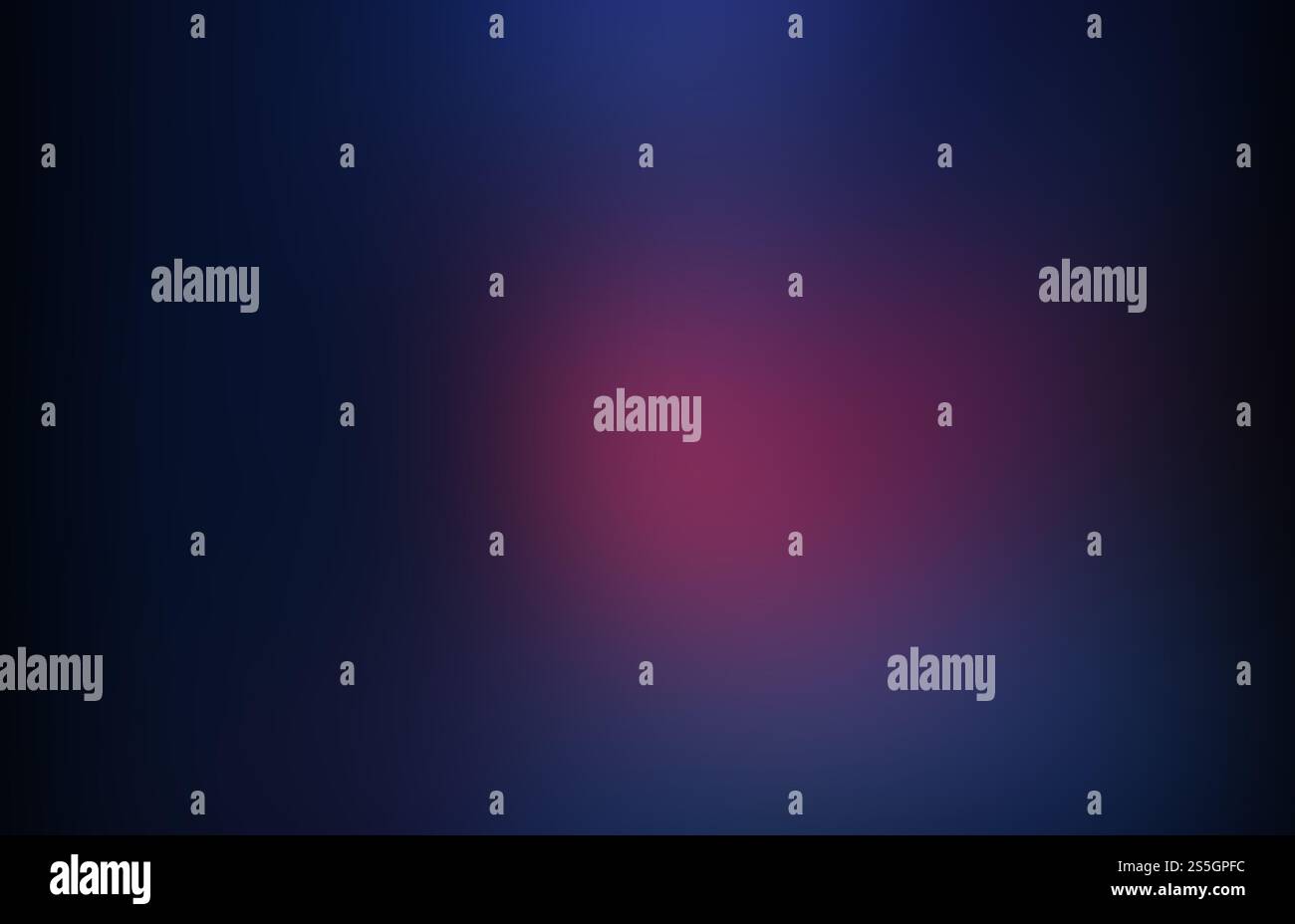 Luce sfocata su sfondo scuro. Colori astratti e materia. Chiara sfocata astratta su sfondo scuro Foto Stock