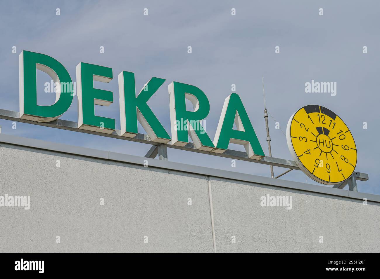 DEKRA Prüfstelle, alte Schmelze, Schierstein, Wiesbaden, Assia, Germania Foto Stock