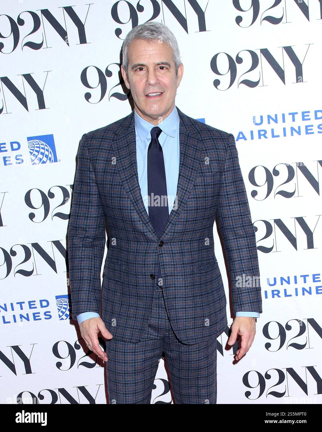 New York, Stati Uniti. 14 gennaio 2025. Andy Cohen partecipa a Susan Lucci in conversazione con Andy Cohen: All My Children at 55 tenutasi presso la 92nd Street Y, New York il 14 gennaio 2025 a New York, NY © Steven Bergman/AFF-USA. Credito COM: AFF/Alamy Live News Foto Stock