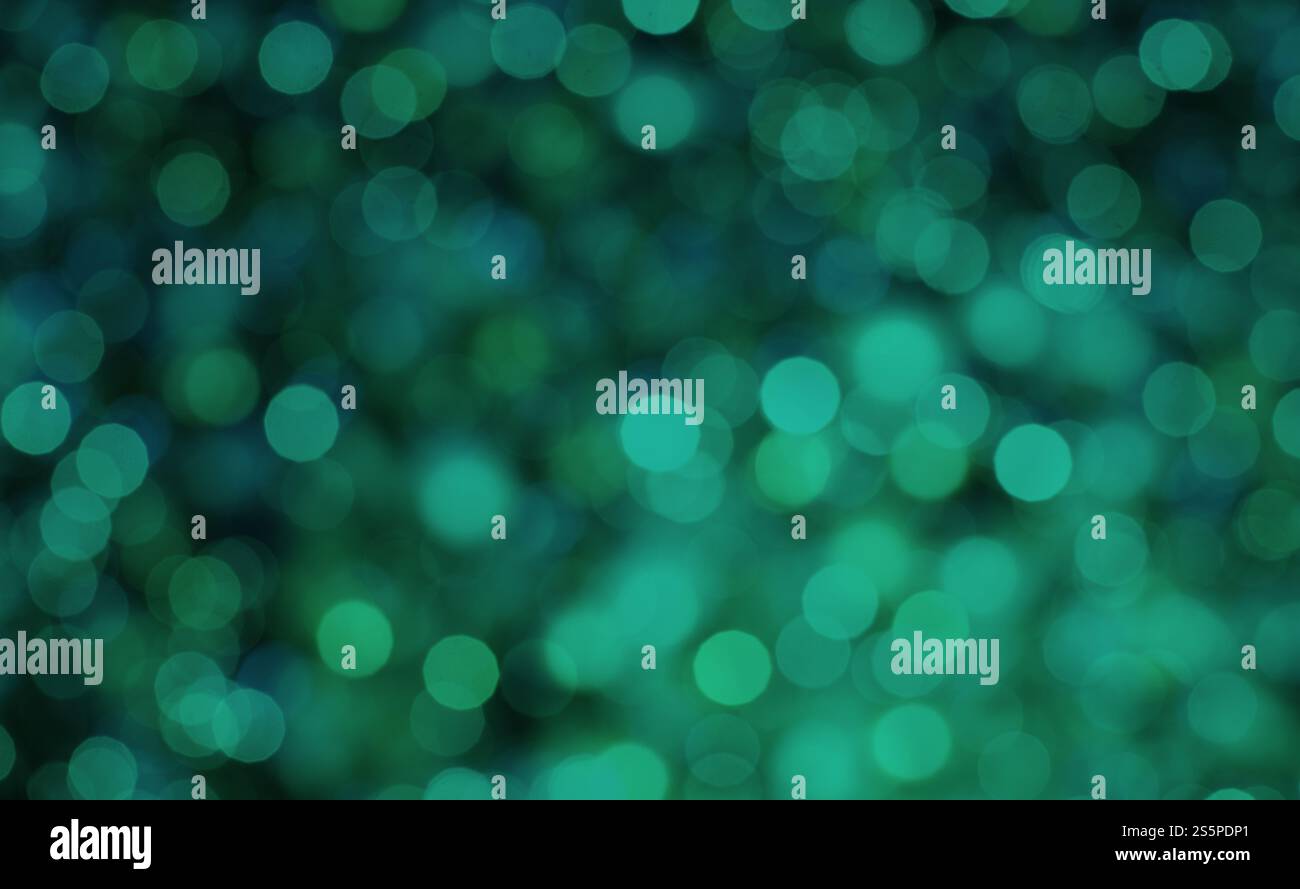 Astratto di bokeh pastello sfondo. Luce bokeh. Luce brillante sfocata spot su sfondo astratto multicolore Foto Stock