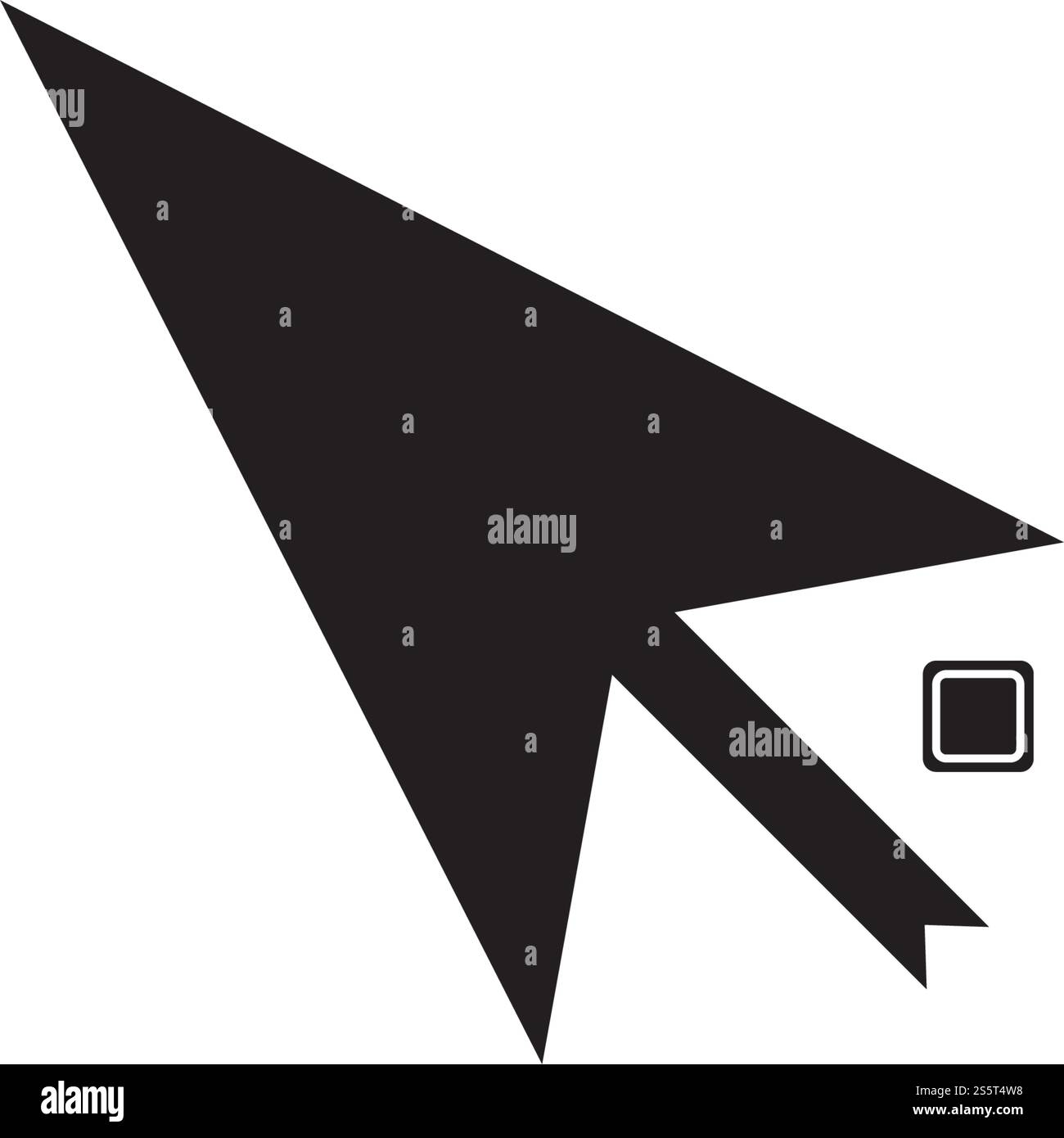 disegno vettoriale del logo del mouse del computer Illustrazione Vettoriale