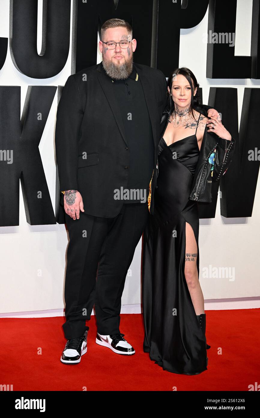 Rag N Bone Man, Zoe Beardsall. A complete Unknown UK Premiere, BFI Southbank, Londra, Regno Unito Foto Stock