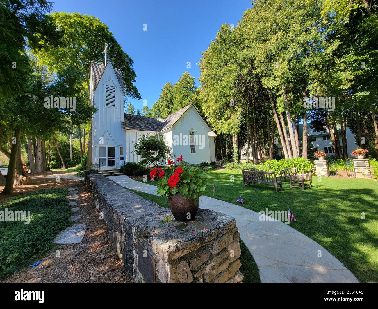 Church of the Atonement, Fish Creek, Door County, Wisconsin Foto Stock