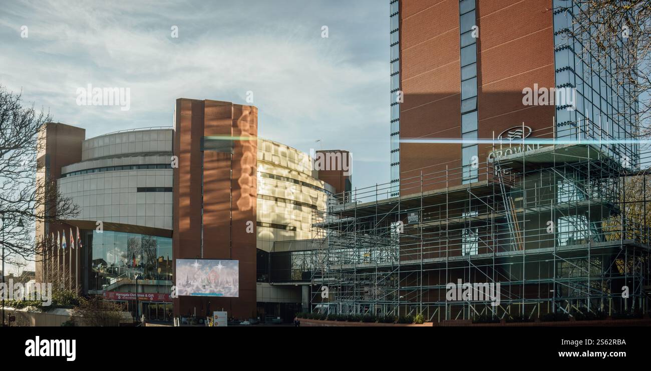 Harrogate Convention Centre e Crowne Plaza Hotel. 15 gennaio 2025. Harrogate, North Yorkshire, Regno Unito. Crediti: Catturati luce Fotografia li Foto Stock