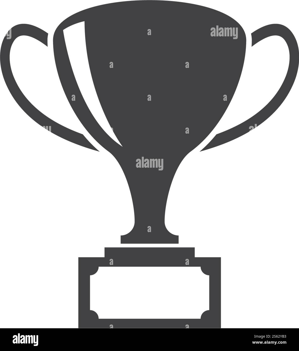 Design eps 10 con l'icona dei trofei Illustrazione Vettoriale