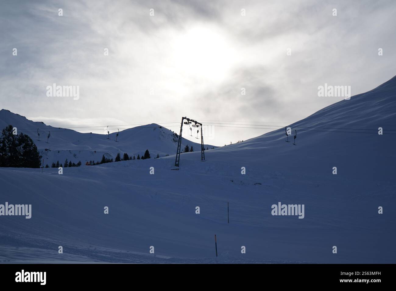 Impianti di risalita a Stoos, Schwyz Foto Stock