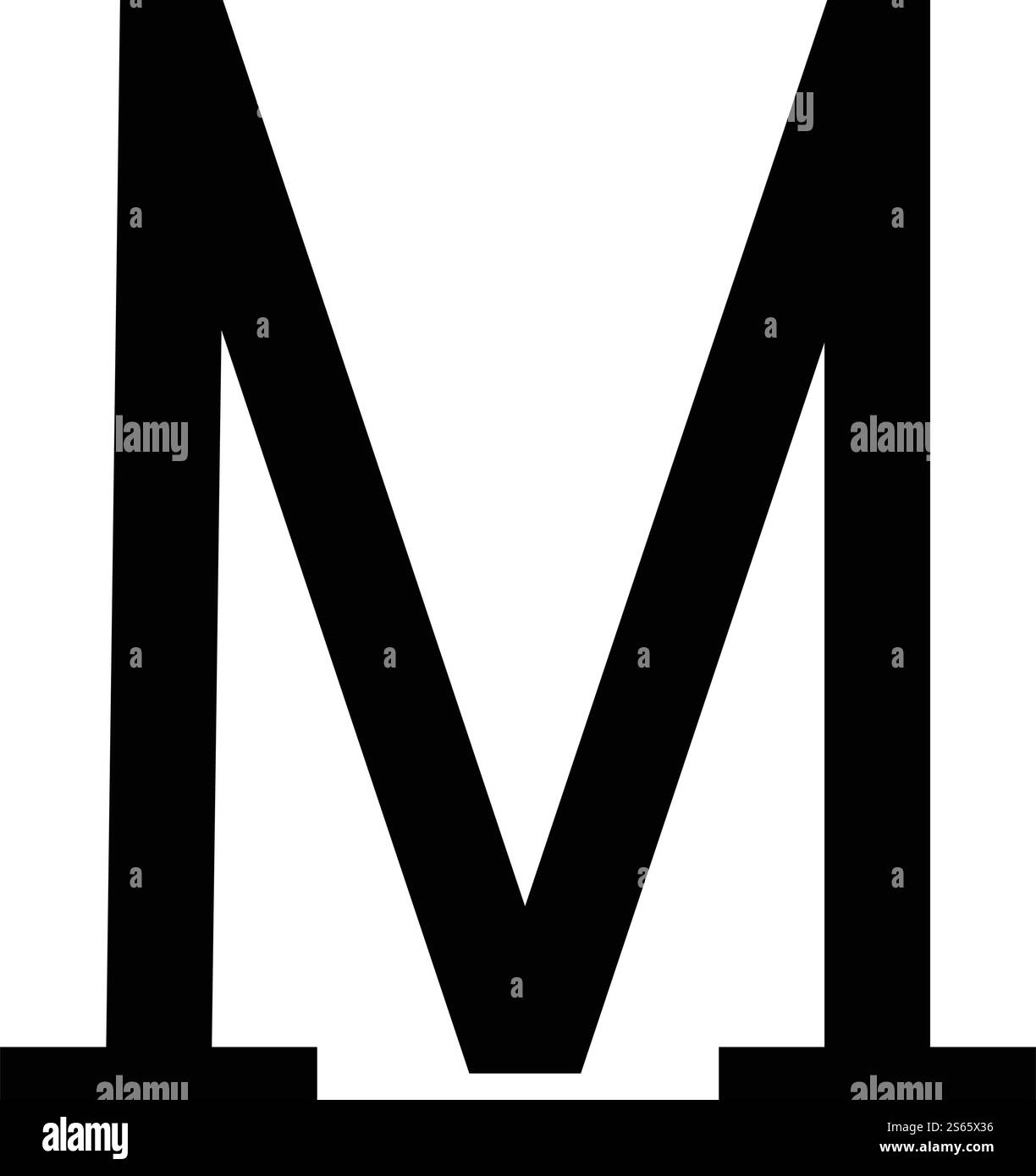 MU, lettera maiuscola, icona del carattere maiuscolo, colore nero, immagine vettoriale, stile piatto immagine semplice. MU, lettera maiuscola, icona del carattere maiuscolo, immagine vettoriale di colore nero, immagine piatta Illustrazione Vettoriale
