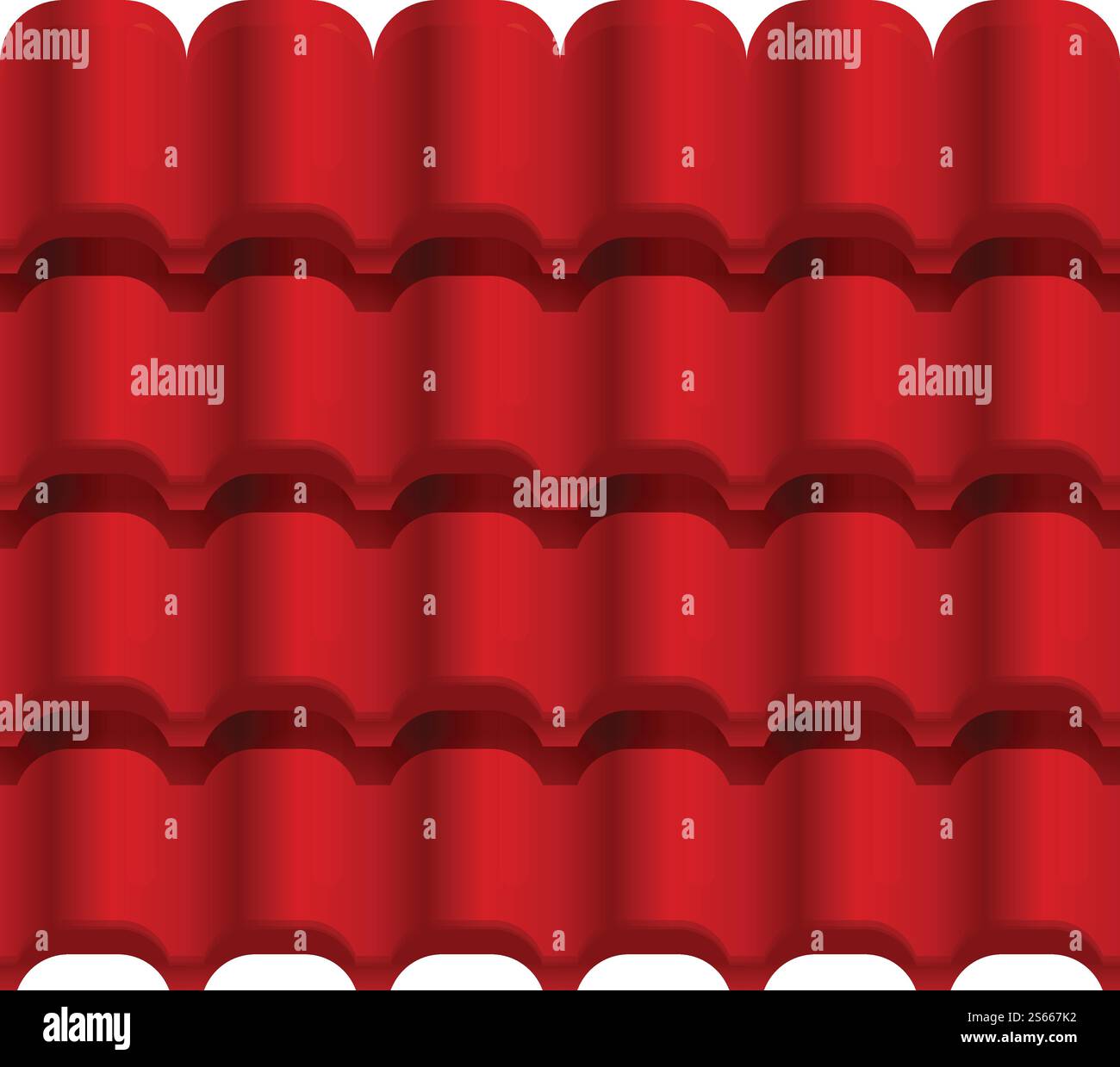 Icona del tetto della casa. Cartoni animati dell'icona vettoriale del tetto della casa per il web design isolato su sfondo bianco. Icona del tetto della casa, stile cartone animato Illustrazione Vettoriale