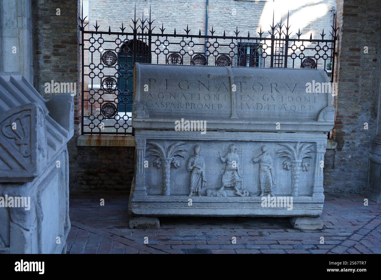 Tomba di Dante Alighieri, Ravenna (Emilia Romagna, Italia) Foto Stock