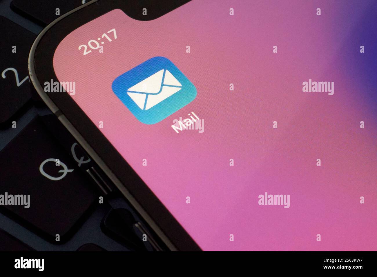 IOS mail: La soluzione di Apple per la comunicazione digitale Foto Stock
