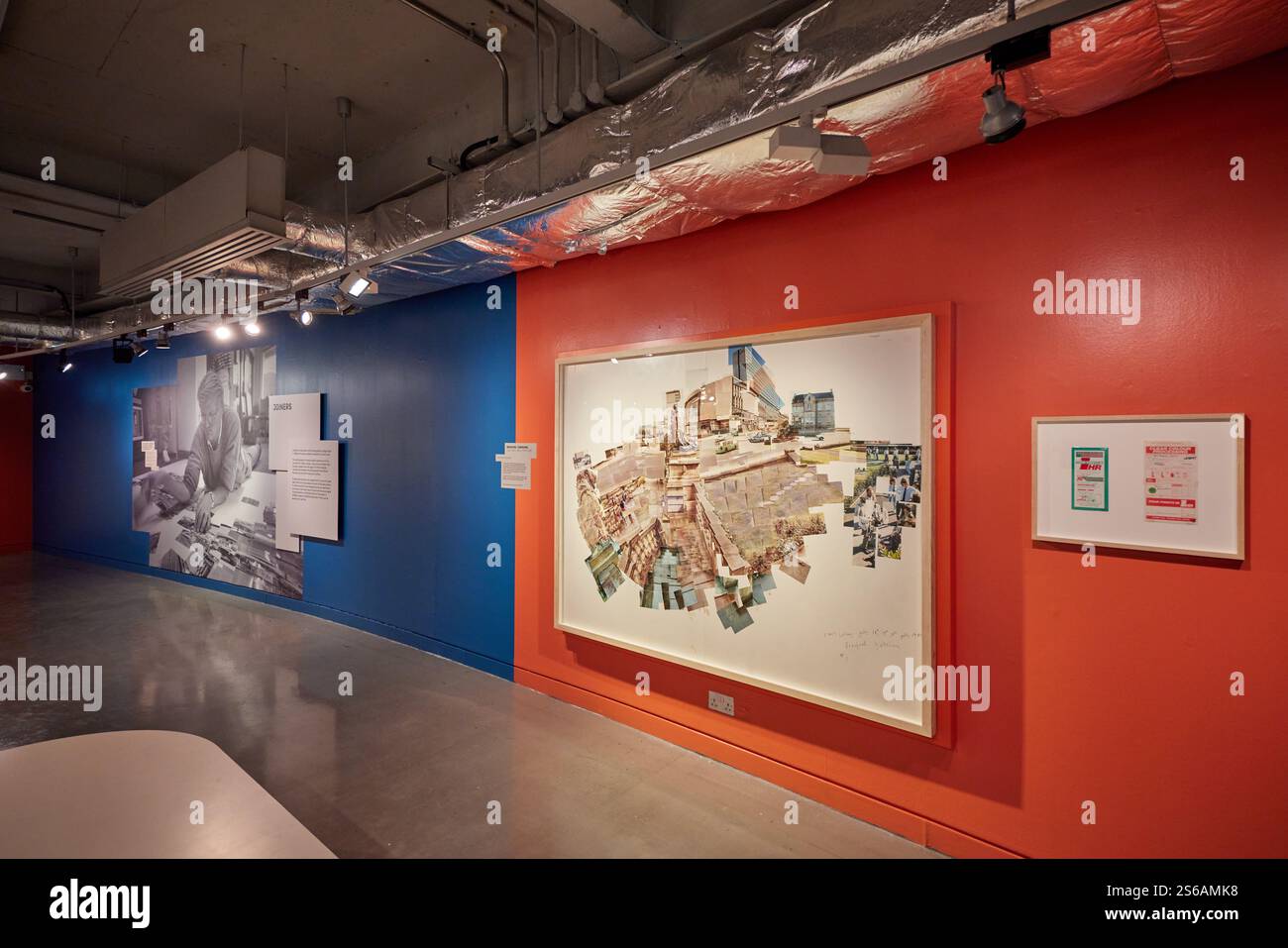 David "Hockney's Pieced Together" mostra al National Science and Media Museum di Bradford 2025 Foto Stock