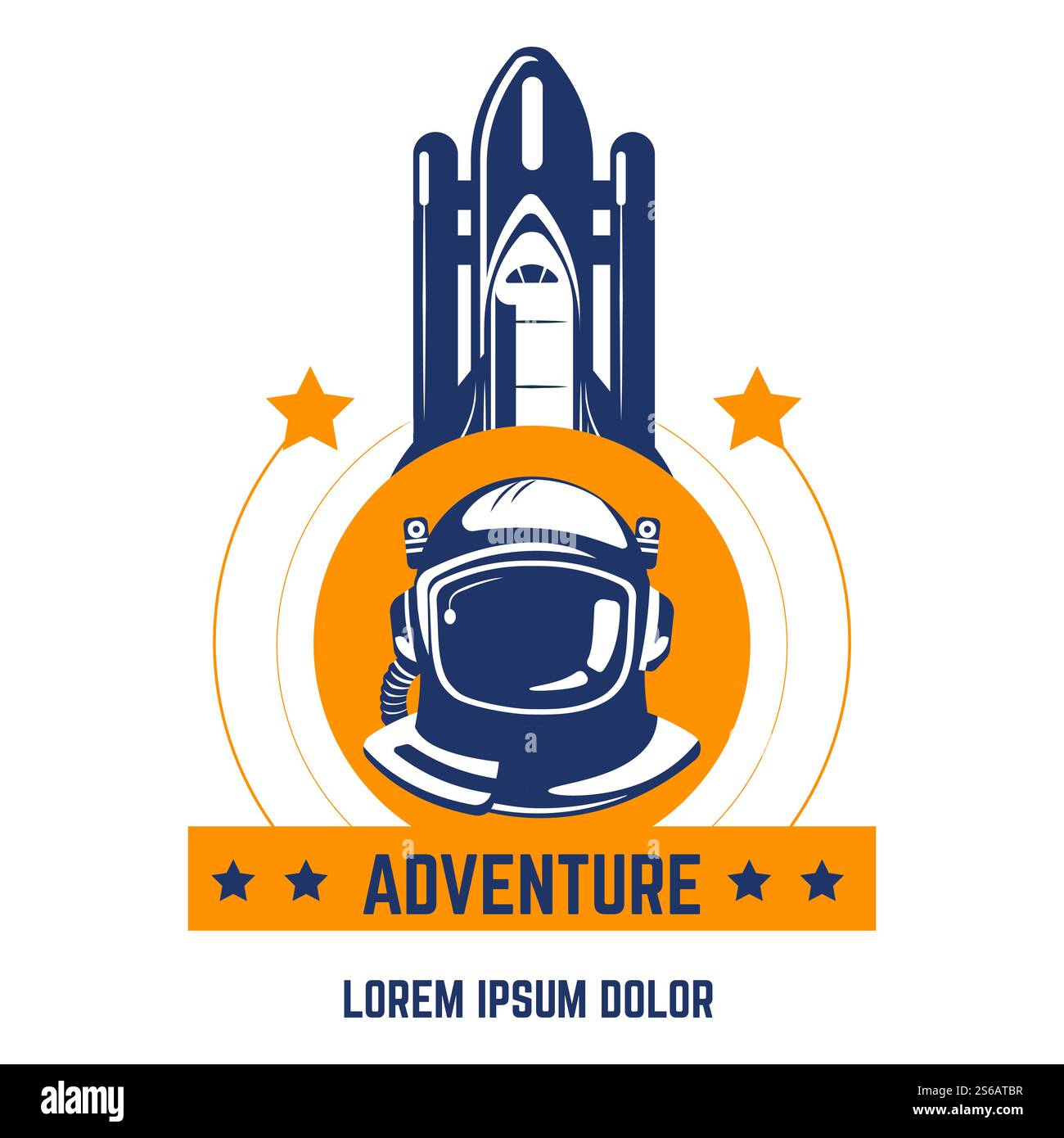 Spaceman e astronave avventura spaziale Icon Cosmo isolato esplorazione vettore astronomia astronauta scientifico o cosmonauta in casco e veicolo spaziale scienziato in tuta spaziale spedizione interstellare stelle NASA. Avventura spaziale Icon Spaceman isolato e esplorazione del cosmo spaziale Illustrazione Vettoriale