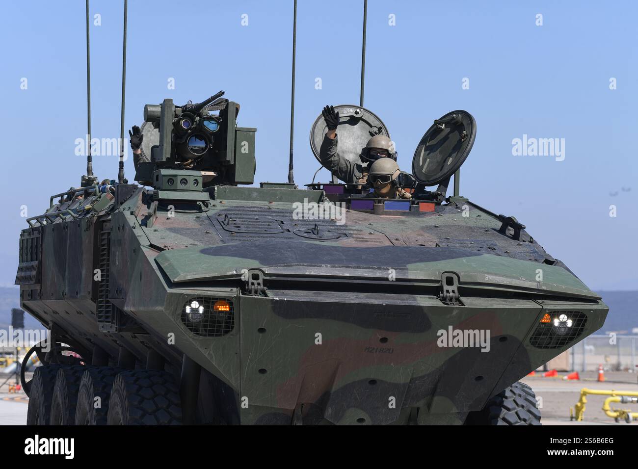 USMC Amphibious Combat Vehicle (ACV) Foto Stock
