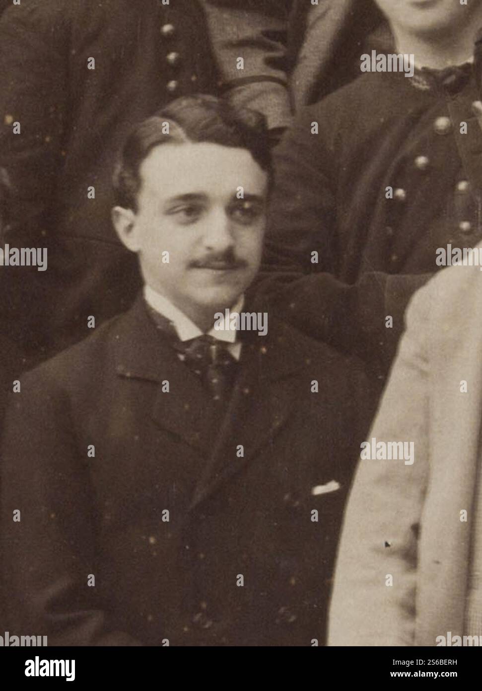 Georges Hugo vers 1885. Foto Stock