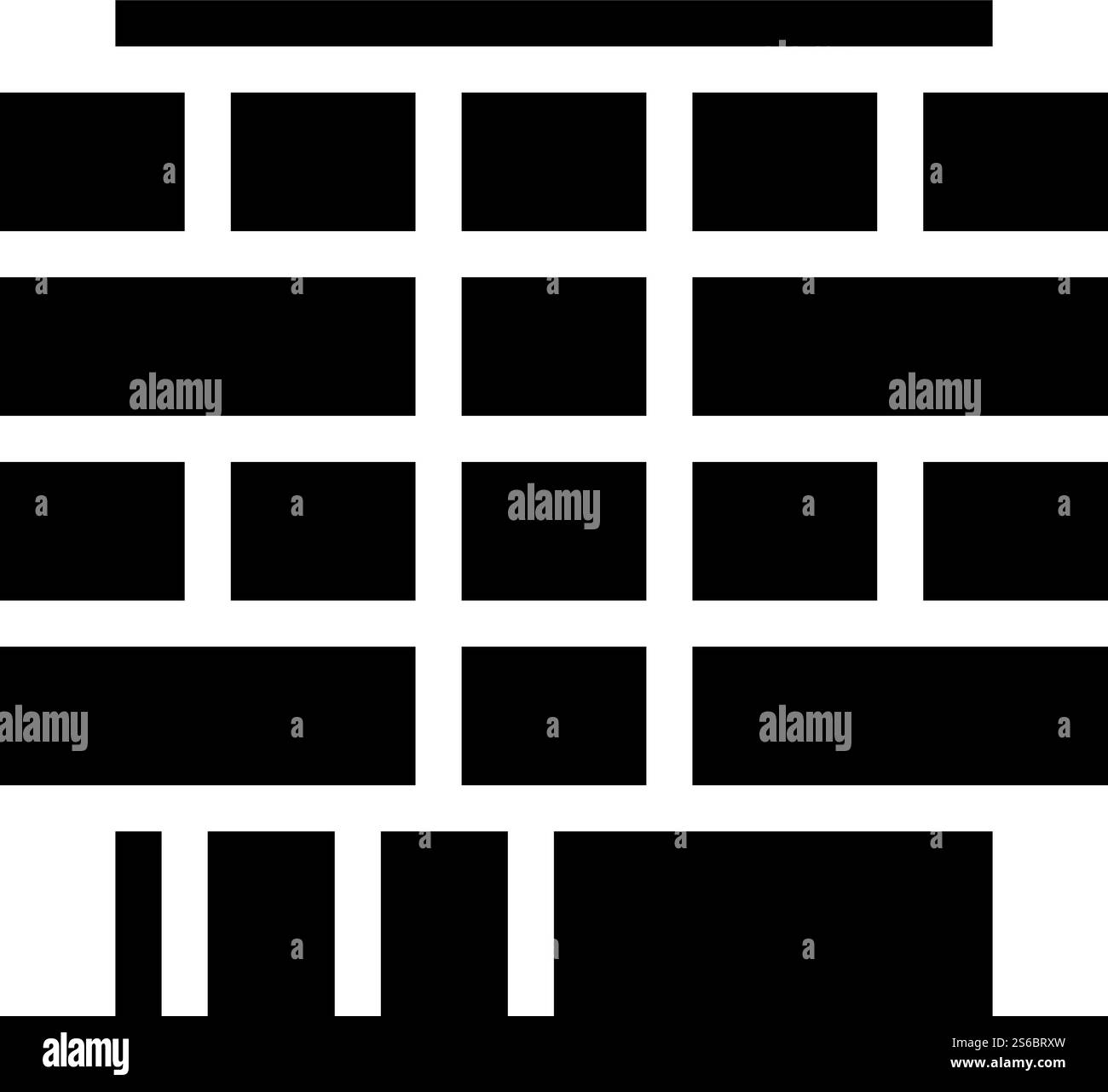 business center con icone di glifo vettoriali. cartello del business center. illustrazione nera del simbolo del contorno isolato. illustrazione vettoriale dell'icona glifo del business center Illustrazione Vettoriale