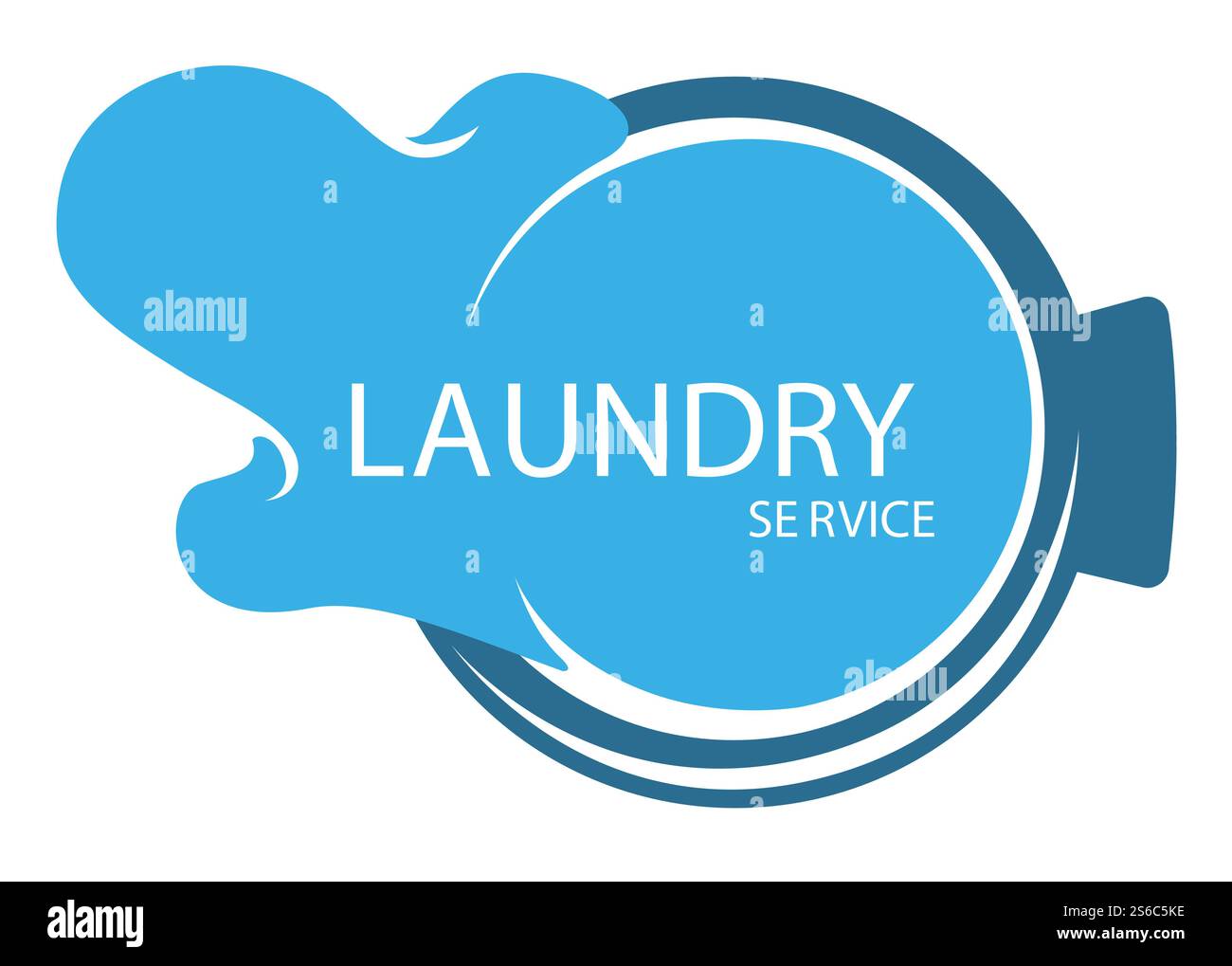 Icona a forma di spruzzo d'acqua isolata, lavanderia, lavatrice per vestiti, vettore fusto. Pulizia e pulizia della casa, pulizia e igiene, pulizia degli indumenti. Lavanderia automatica pulita con emblema o logo per lavori domestici. Icona isolata del servizio di lavanderia, spruzzi d'acqua o tessuti Illustrazione Vettoriale