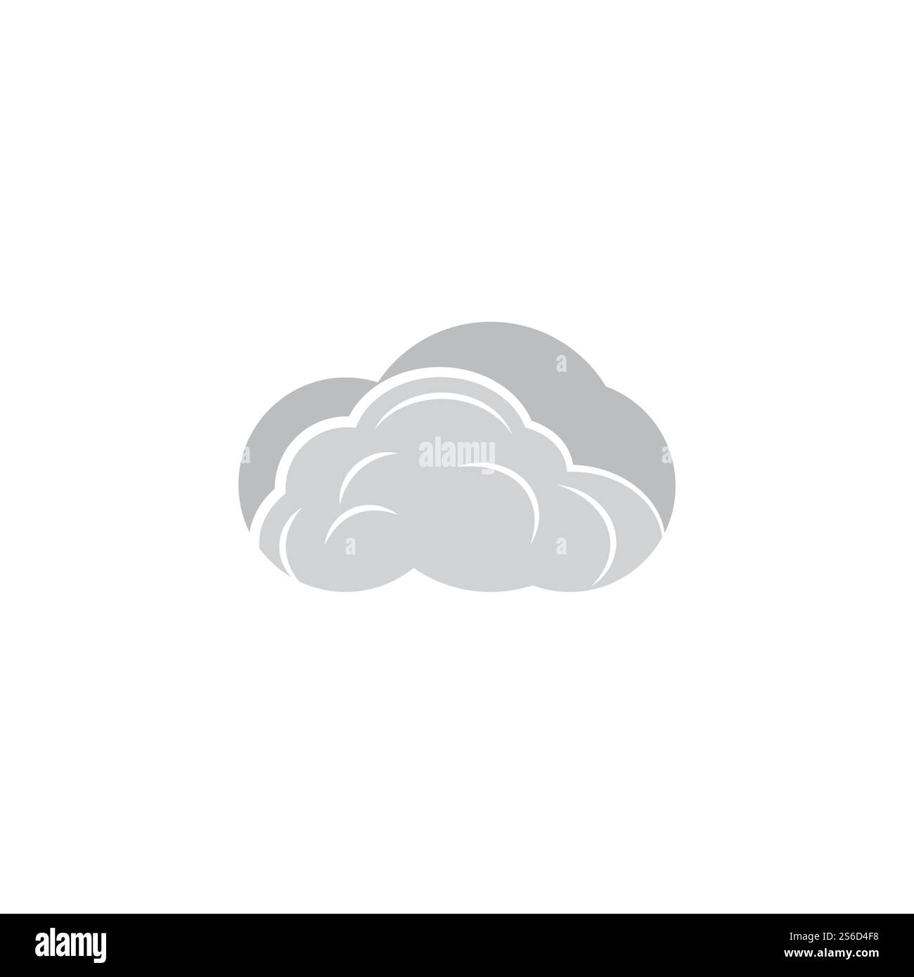 Modello di cloud icona vettore illustration design Illustrazione Vettoriale