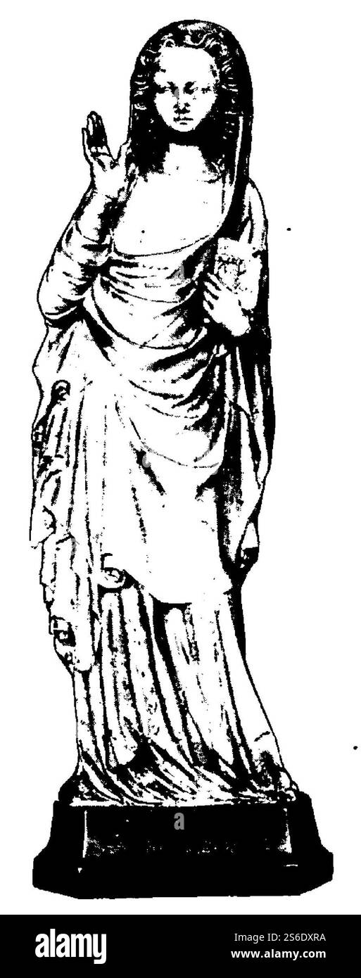 Gazette des Beaux-Arts, vol 32 - 1904 (pagina 175 ritaglio). Foto Stock