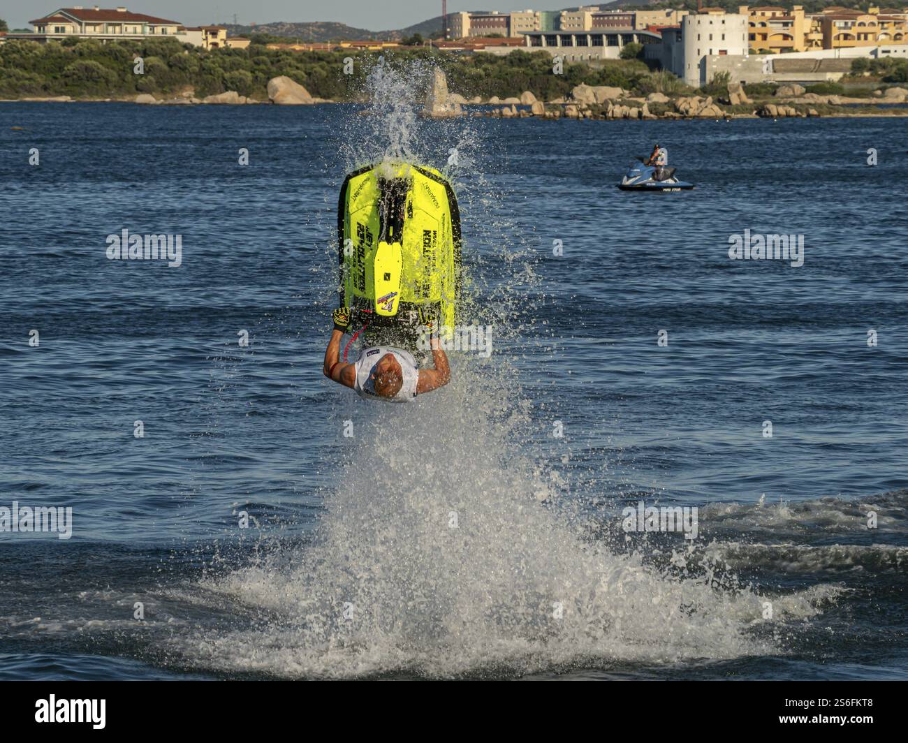Olbia, Italia - 16 settembre - 20192 Aquabike World Championship gran premio d'Italia Foto Stock