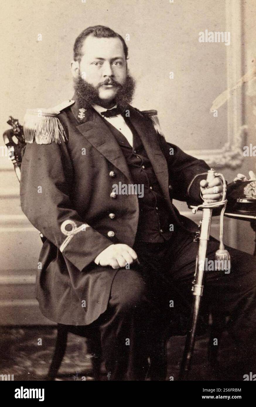 Gneomar Adalbert van Nispen. Foto Stock