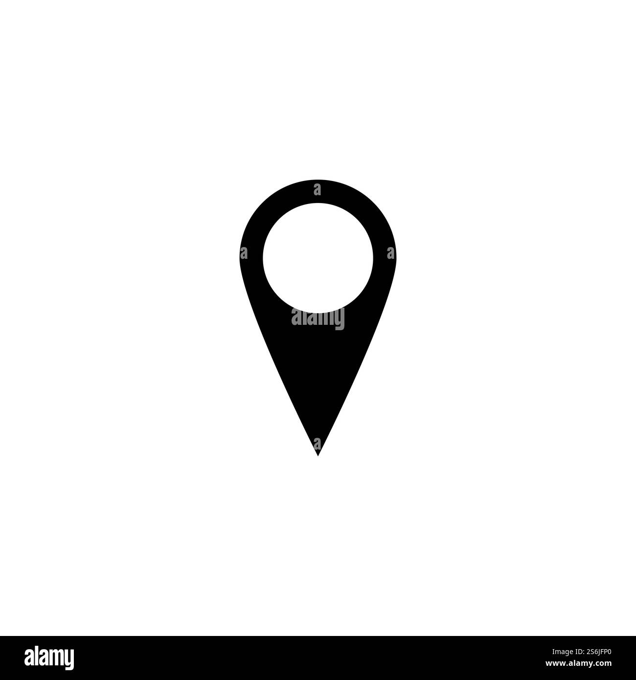 Punto posizione icona illustrazione vettoriale design Illustrazione Vettoriale