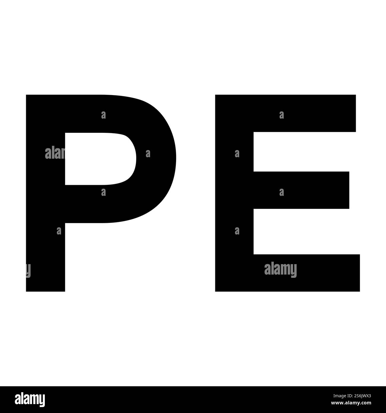 Simbolo di Terra fisica su sfondo bianco Illustrazione Vettoriale