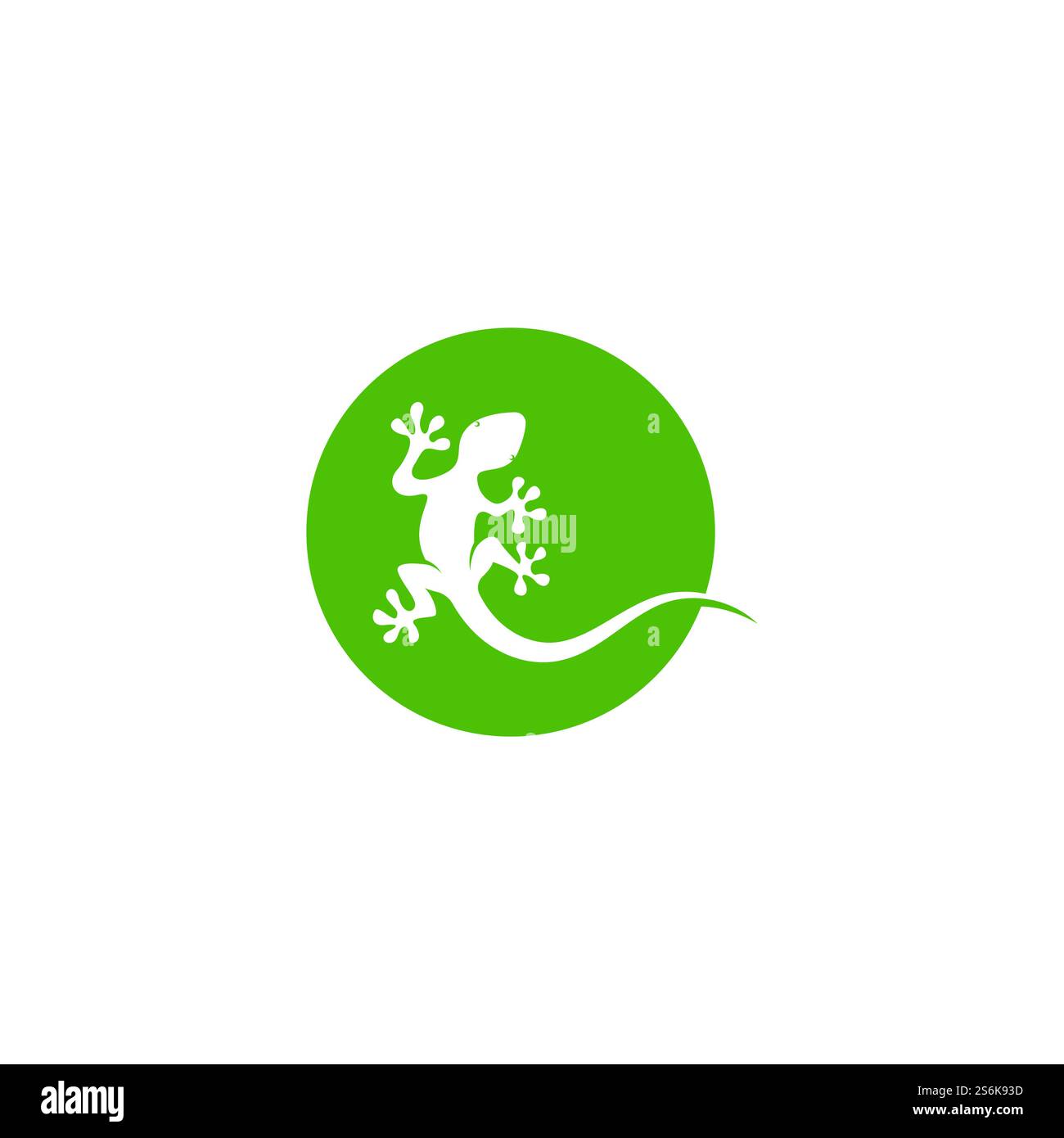 Logo color camaleonte Lizard o disegno vettoriale modello icona Illustrazione Vettoriale