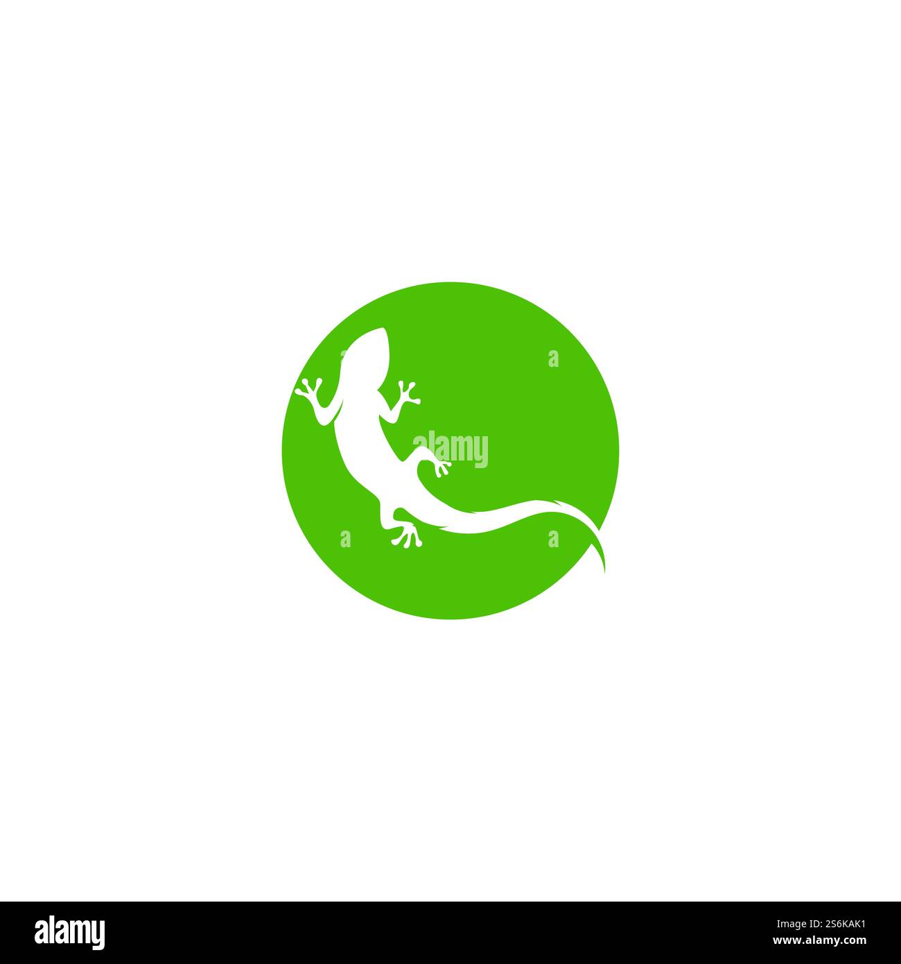 Logo color camaleonte Lizard o disegno vettoriale modello icona Illustrazione Vettoriale