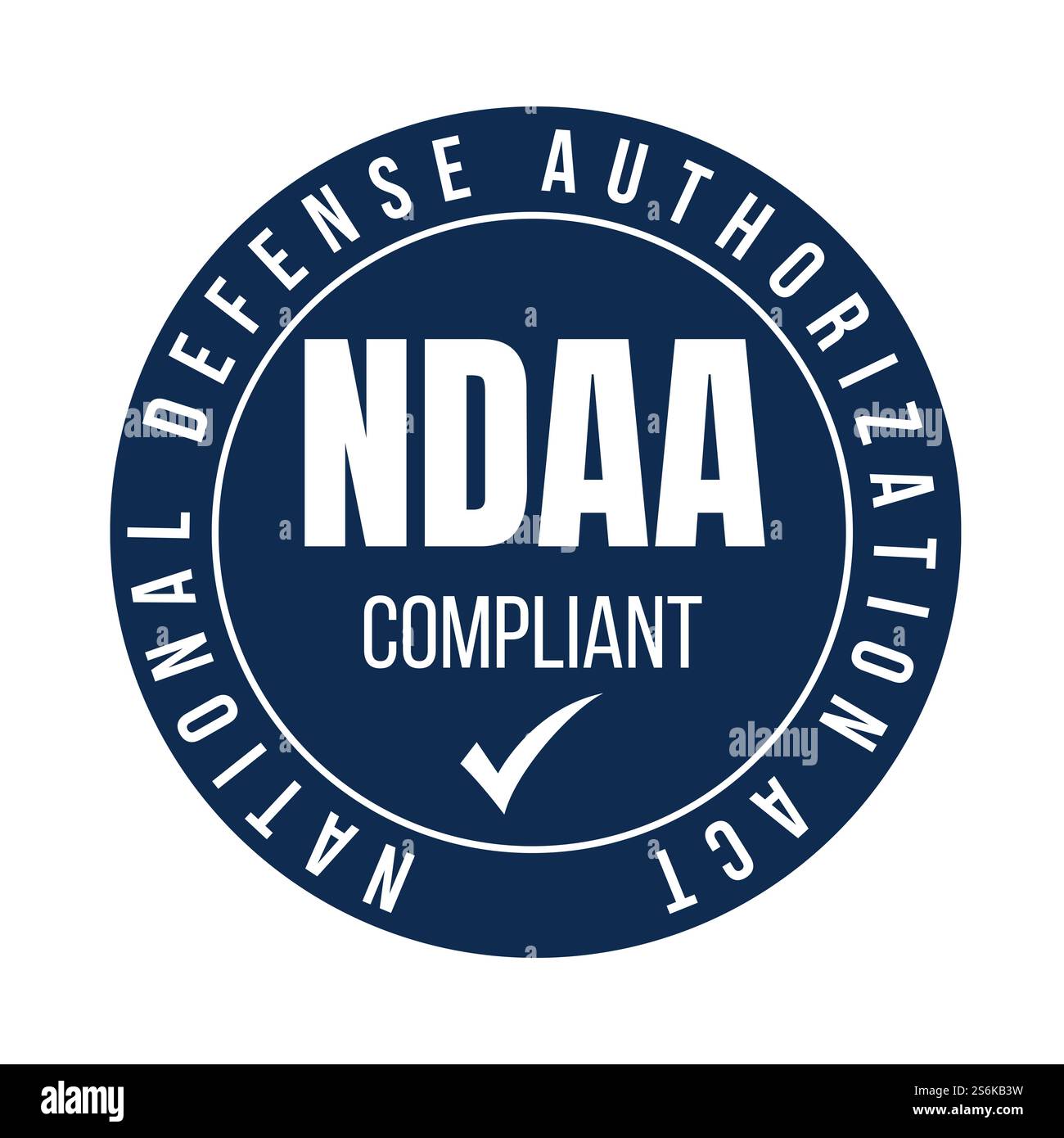 Simbolo NDAA National Defense Authorisation Act Foto Stock