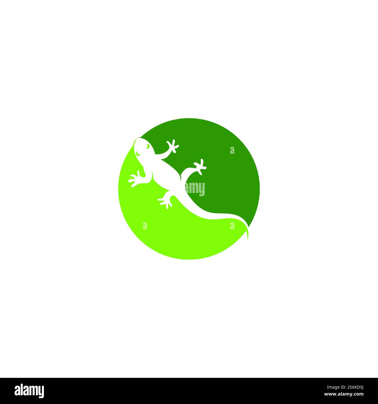 Logo color camaleonte Lizard o disegno vettoriale modello icona Illustrazione Vettoriale