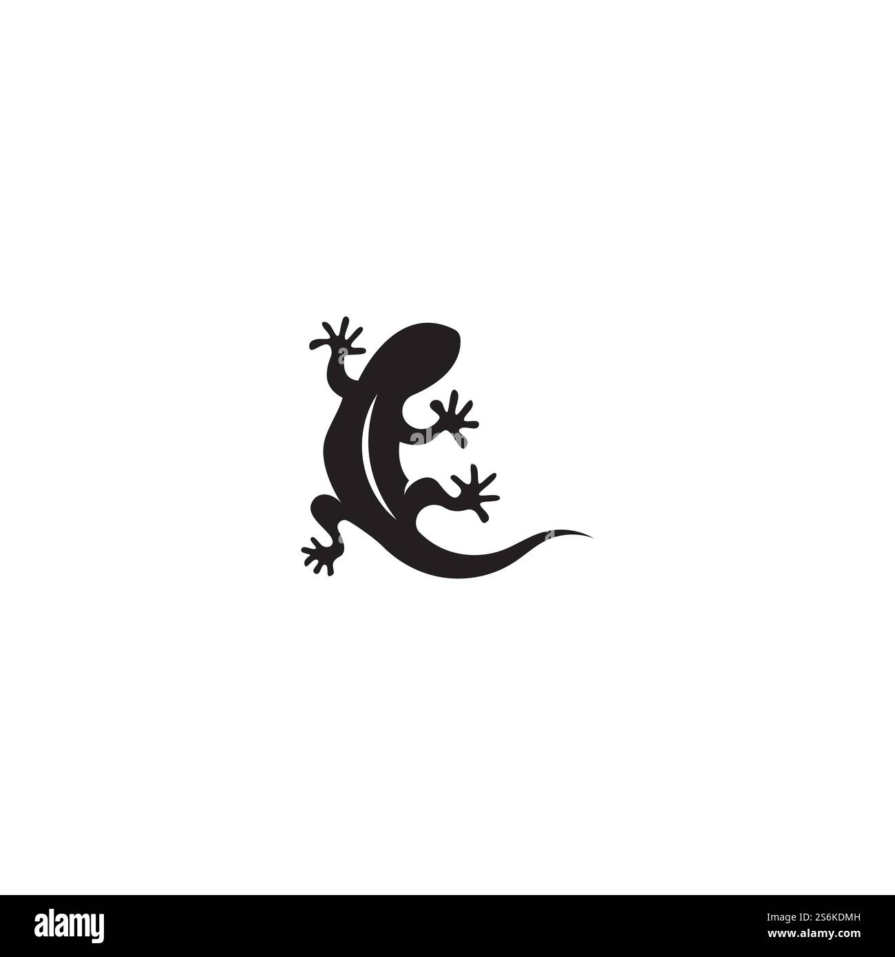 Logo color camaleonte Lizard o disegno vettoriale modello icona Illustrazione Vettoriale