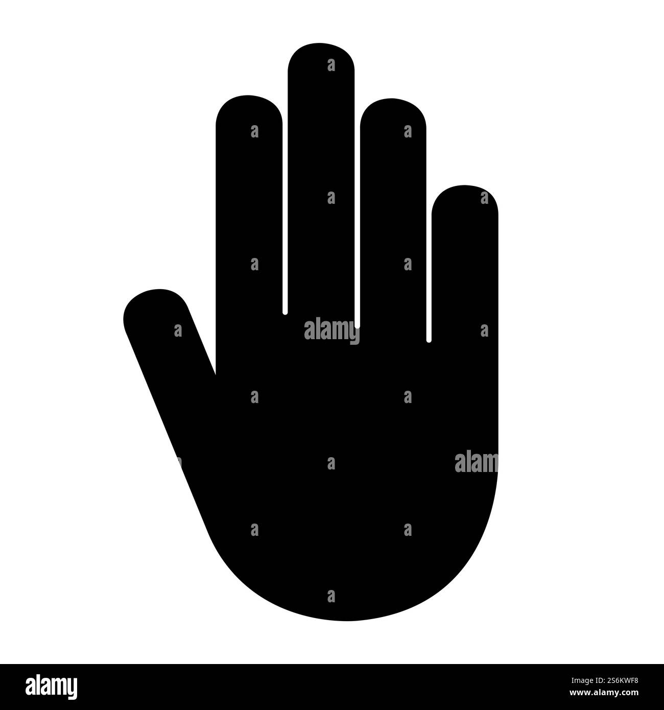 Non entrare simbolo segno isolare su sfondo bianco, illustrazione vettoriale Illustrazione Vettoriale