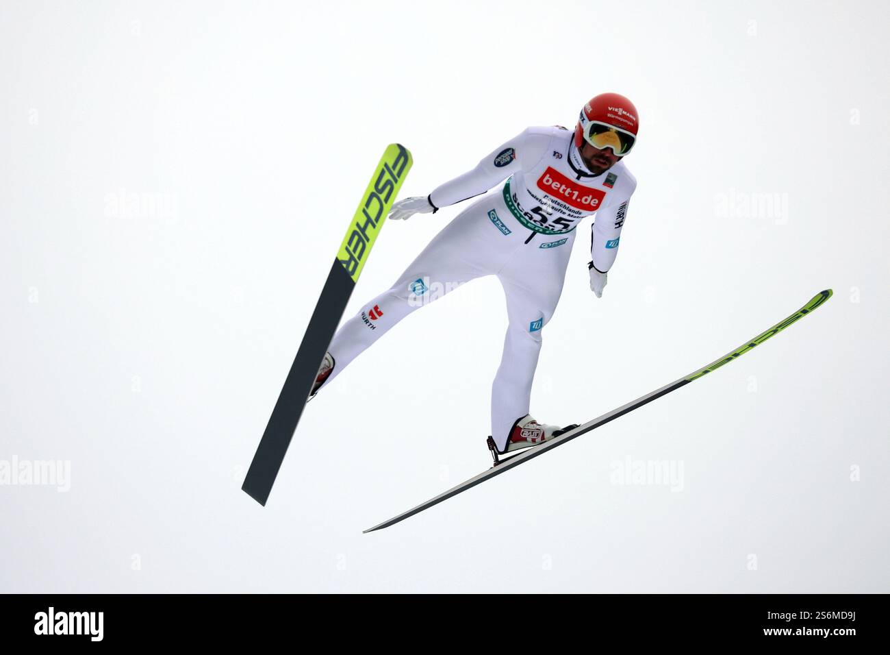 Schonach, Germania. 17 gennaio 2025. Johannes Rydzek (SC Oberstdorf) beim FIS Weltcup Nordische Kombination Schonach 2025 credito: dpa/Alamy Live News Foto Stock