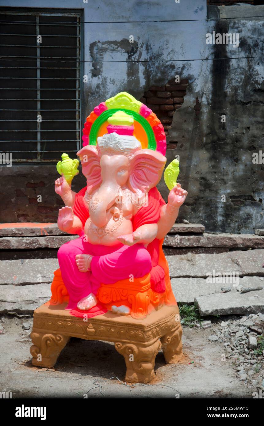 Ganesha (forma divina nell'induismo) Foto Stock