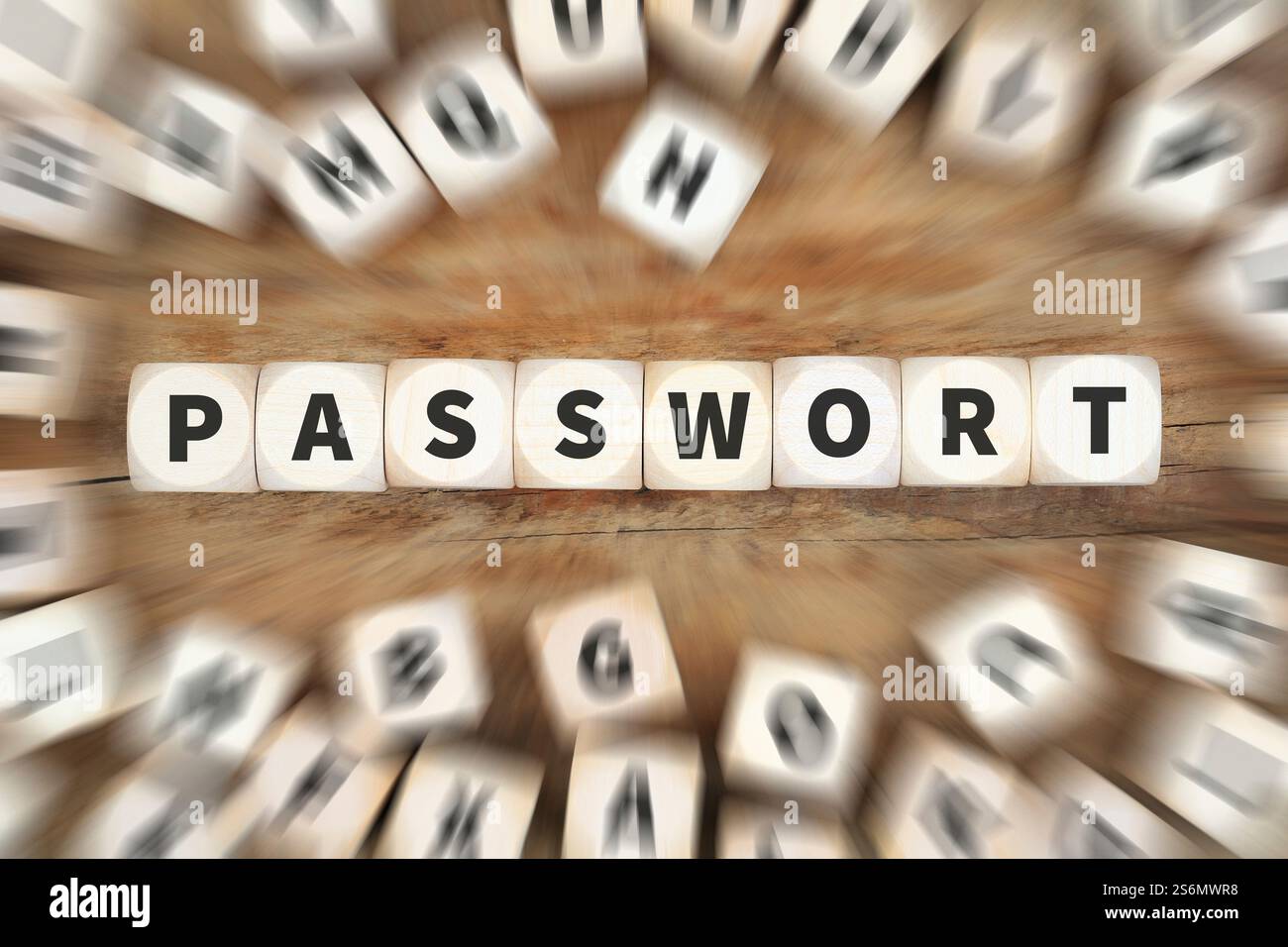 password sicurezza informatica protezione internet cubo sicurezza dati idea di business Foto Stock