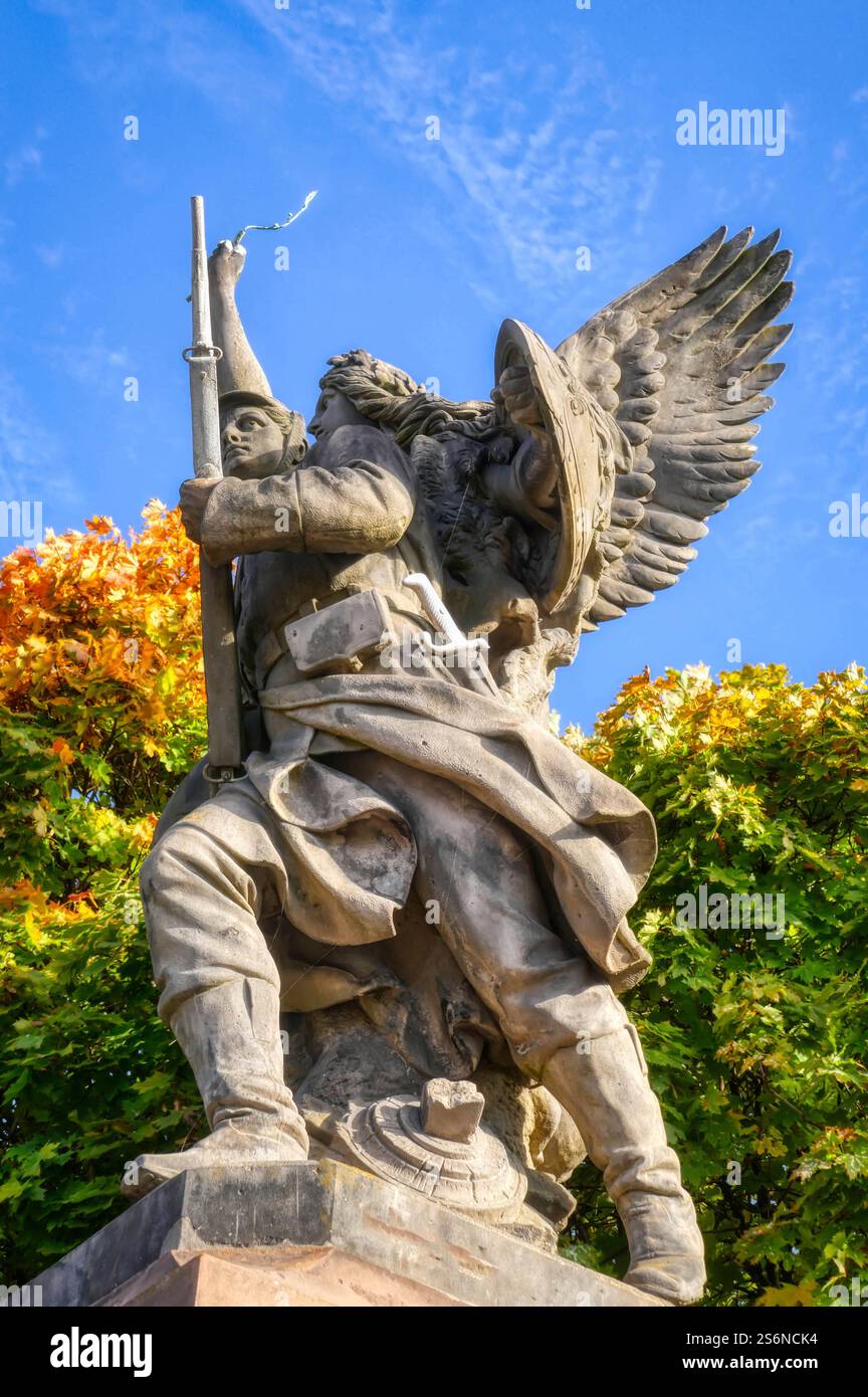 Monumento storico in un castello di Bensberg Foto Stock
