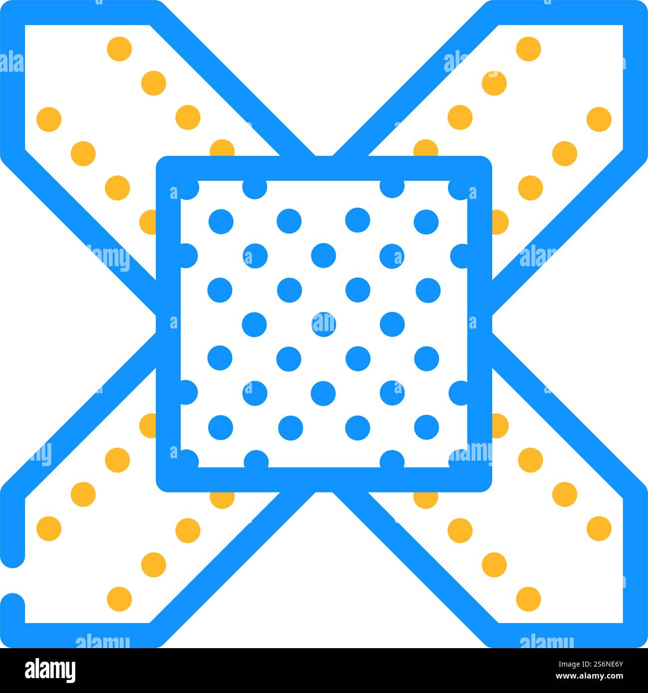 vettore icona colore parte struttura metallica. cartello per la costruzione di strutture metalliche. illustrazione del simbolo isolato. illustrazione vettoriale dell'icona del colore della struttura metallica Illustrazione Vettoriale