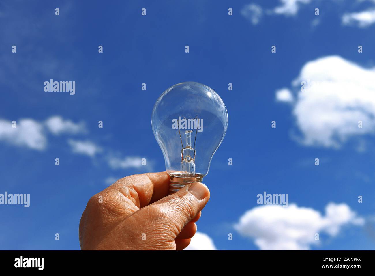 Generazione di energia pulita Foto Stock