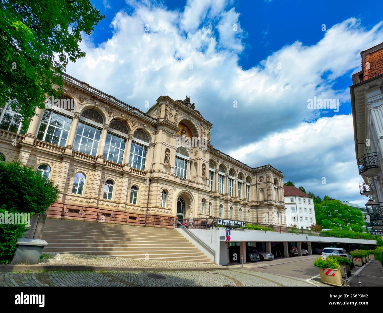Friedrichsbad, il bagno romano-irlandese nel Bäderstrasse di Baden-Baden, Baden-Würtemberg, Germania, Europa Foto Stock