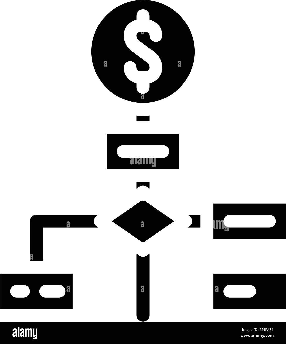 strategia business intelligence glifo icona vettore. strategia di business intelligence. illustrazione nera del simbolo del contorno isolato. illustrazione vettoriale dell'icona glifo di business intelligence della strategia Illustrazione Vettoriale